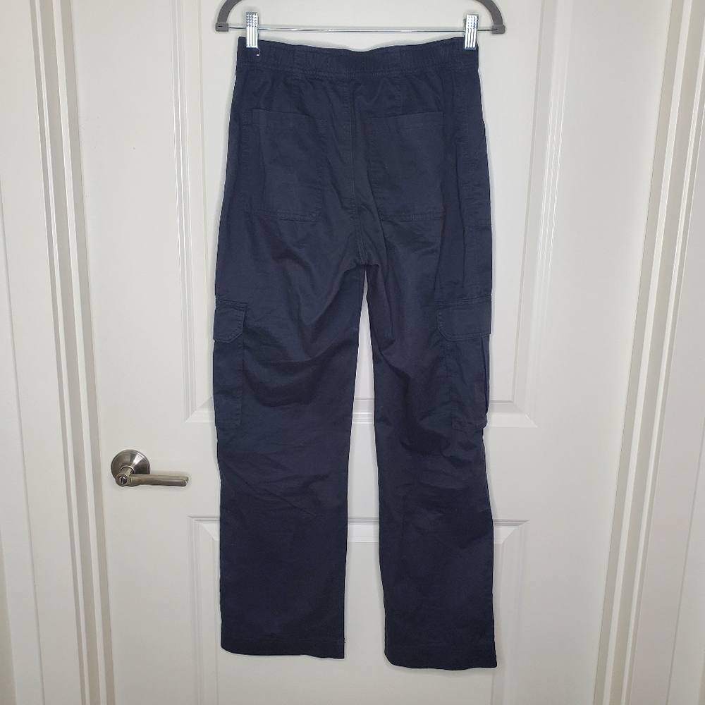 Abercrombie & Fitch Black High Rise Relaxed Cargo Utility Pants - Picture 6 of 11
